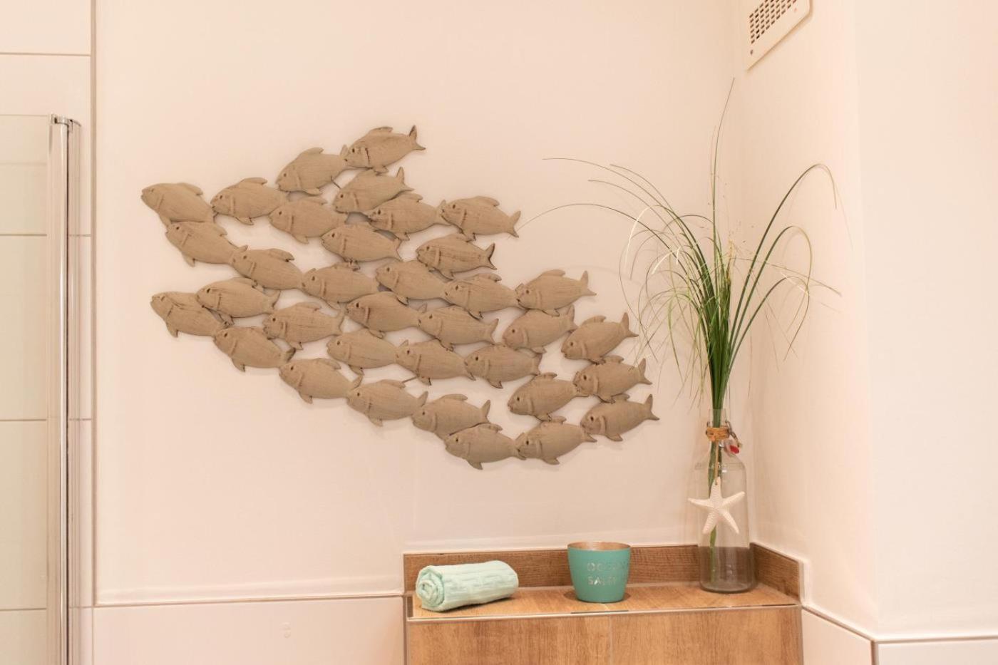 Ferienwohnung Kleine Strandkoje Haffkrug Esterno foto