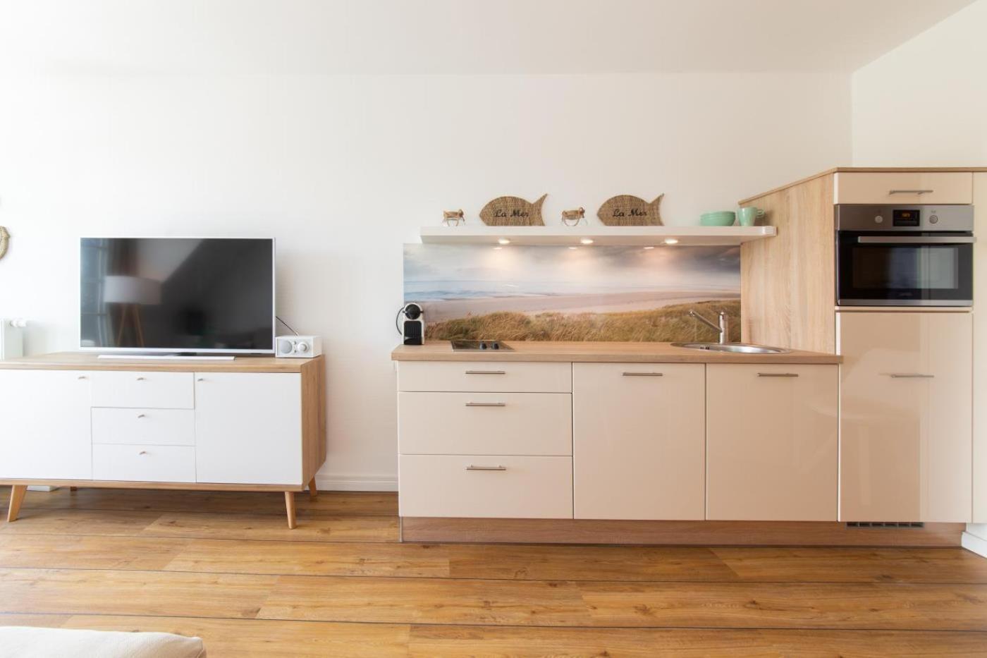 Ferienwohnung Kleine Strandkoje Haffkrug Esterno foto